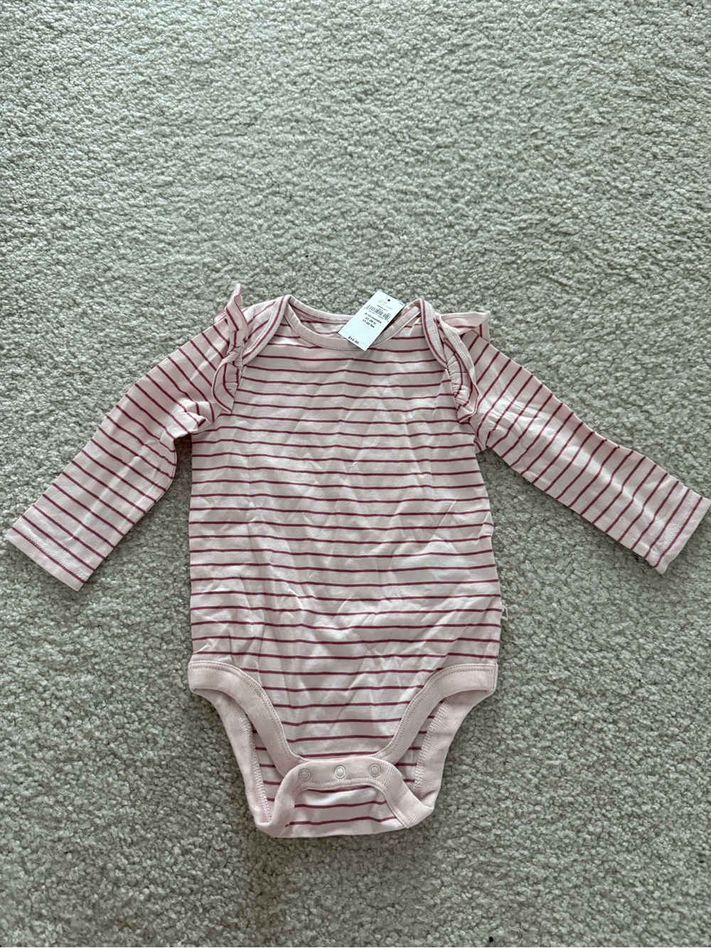 GAP Long-Sleeve Baby Bodysuit